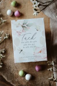 Godisask - "Tack för allt" - Mint Choklad - www.frokenfraken.se