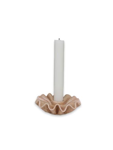 Lysstake - Bølget Felle - Beige - 12 cm - www.frokenfraken.se