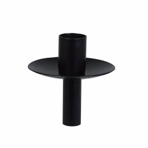 Lys holder for flaske Matt Svart - Ø 7 x H 7 cm - www.frokenfraken.se
