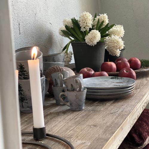 Gløggkrus - Hjort/Vinter - Ø6 x 6 cm - www.frokenfraken.se