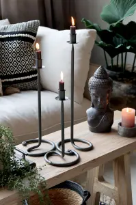 Lysestake - Jern - 40 cm - www.frokenfraken.se