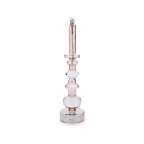 Lysstake - Oljelampe - Glass - Champagne - 34 cm - www.frokenfraken.se