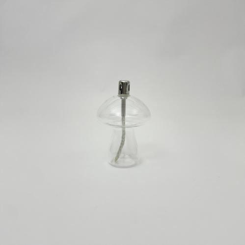 Oljelampe S – Glass – Soppformet – Ø8 x 10 cm - www.frokenfraken.se