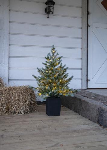Juletre med belysning - LED Greyland - 95 cm - Utendørs og Innendørsbruk - www.frokenfraken.se
