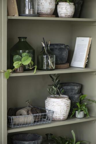 Tre spole med jutesnor & saks - Ø12 X 6 CM - www.frokenfraken.se