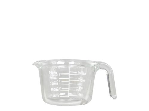 Målebeger - Klarglass - 500 ml - www.frokenfraken.se