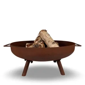 Eldfat - Rost - Ø50 cm - www.frokenfraken.se