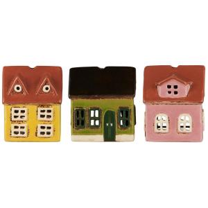 Hus for varmelamper - 3-pakning - Mini Nyhavn - 10 cm - www.frokenfraken.se