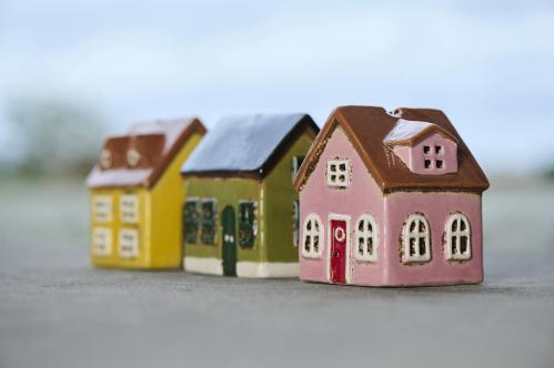 Hus for varmelamper - 3-pakning - Mini Nyhavn - 10 cm - www.frokenfraken.se