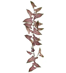 Gåsfot girlang - Rosa - 110 cm - www.frokenfraken.se