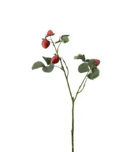 Jordbærkvist - Rød - 50 cm - www.frokenfraken.se