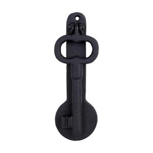 Dörrklapp Nøkkel Jern - Svart - B6 x H17 x D2 cm - www.frokenfraken.se
