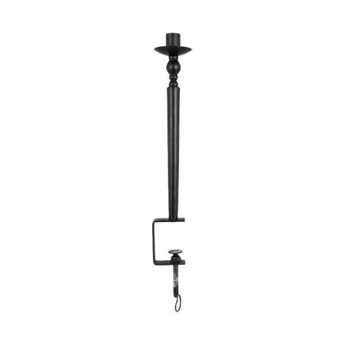 Lysstake med klemme - Svart - 37 cm - www.frokenfraken.se