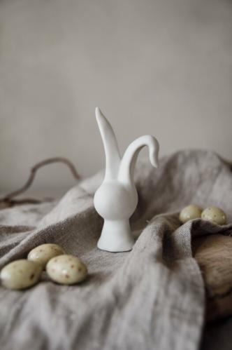 Påskepynt - Hare - 5 x 4 x 10 cm - www.frokenfraken.se