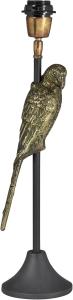 Lampfot - Papegøye - Antikk messing 41cm - www.frokenfraken.se