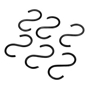 S-kroker Antikk Svart 6-pakning - B 3,5 x H 7 cm - www.frokenfraken.se