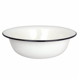 Vask - Emalje - 9L - Offwhite - Ø40 x 13 cm - www.frokenfraken.se