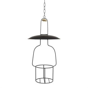 Hengende Stativ Svart for Parafinlampe Rett Stor - Ø 20 x H 40 cm - www.frokenfraken.se
