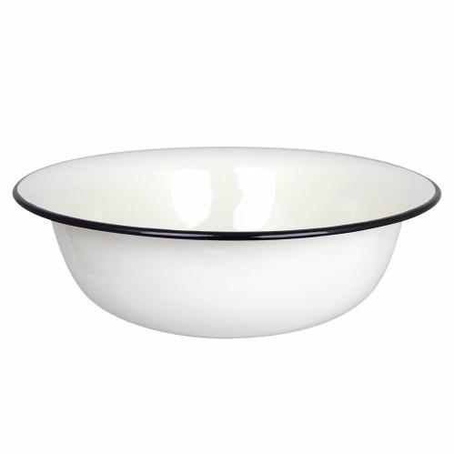 Vask - Emalje - 9L - Offwhite - Ø40 x 13 cm - www.frokenfraken.se