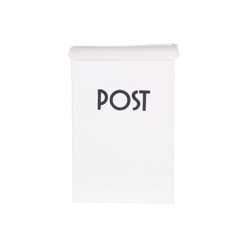 Postkasse Off-White - 17 x 7 x 25 - www.frokenfraken.se