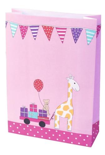 Godispåse - Barnkalas Rosa - 8st - www.frokenfraken.se