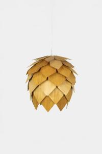 Taklampe – Cone – Brun – Ø44 cm - www.frokenfraken.se