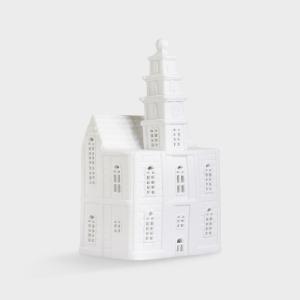 Lyslykt - Kanalhus - Kirke - 11 x 6,5 x 18,5 cm - www.frokenfraken.se