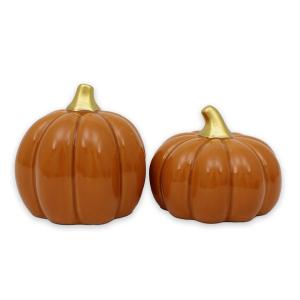 Gresskar – Okergul Fenja – 2-pakning – Ø10 x 9 cm, Ø10,5 x 8 cm - www.frokenfraken.se