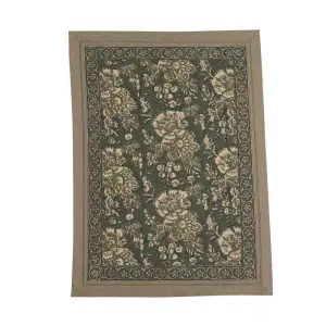 Køkshandduk - SONIA - MØRKGRØN - 50x70 cm - www.frokenfraken.se