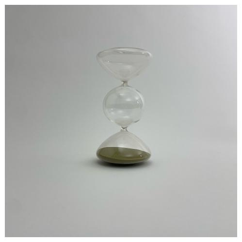 Timglass - Gullfarget sand - Ø13 x 27,5 cm - www.frokenfraken.se