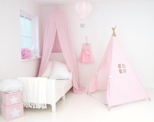 Telt - Indianertelt - Rosa - www.frokenfraken.se