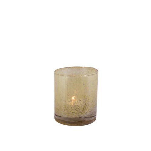 Lyslykt Elvira - Gul - Ø8 x H9,5 cm - www.frokenfraken.se