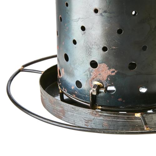 Fuglemater - Hengende hus - Svart - Ø19 x 21 cm - www.frokenfraken.se