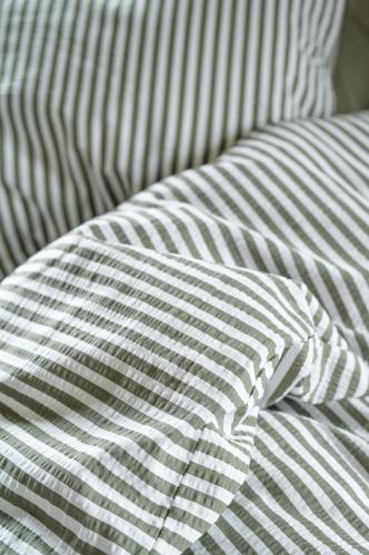 KINGSIZE - CARL - GRÖN - 220 X 210, 2 X 50 X 60 CM - www.frokenfraken.se