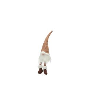 Nisse – Sittende - Aprikos - 40 cm - www.frokenfraken.se