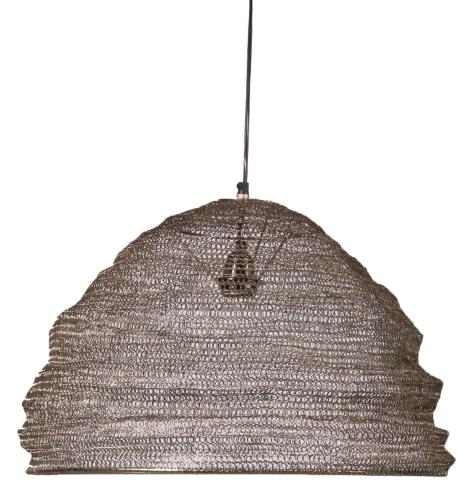 Taklampe - Kimberley - Antikksølv 52cm - www.frokenfraken.se