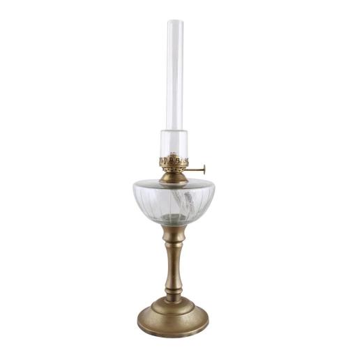 Fotogenlampe På Fot Antikk Messing - Ø11,5 x H45 cm - www.frokenfraken.se