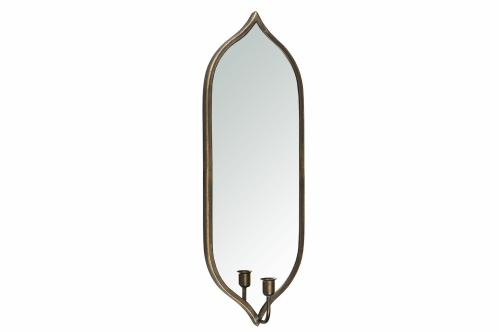 Lyslampe Speilvegg Antikk Messing - 59 cm - www.frokenfraken.se
