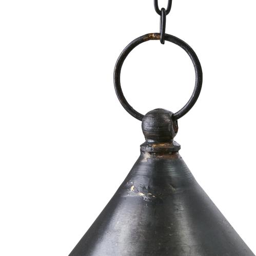 Fuglemater - Hengende hus - Svart - Ø19 x 21 cm - www.frokenfraken.se