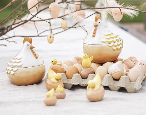 Påskeegg - Brunetta - Godisgjemme - 15 x 13 x 15 cm - www.frokenfraken.se