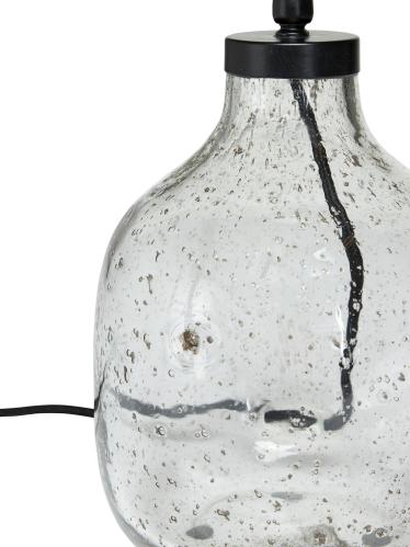 bordlampe - Groove - Clear/foileffect 30c - www.frokenfraken.se