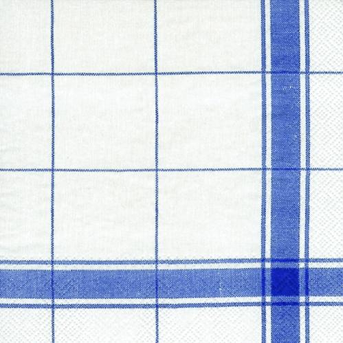Servietter - Country Living Blå - 20-st/33 x 33 cm - www.frokenfraken.se