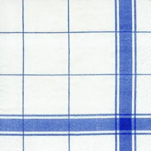 Servietter - Country Living Blå - 20-st/33 x 33 cm - www.frokenfraken.se