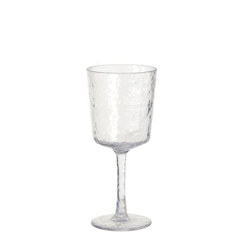 Vinglass - Plast - Hamret - 19 cm - www.frokenfraken.se