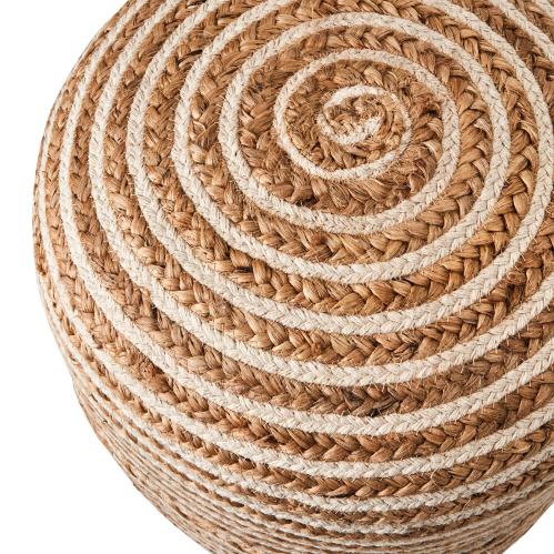 Sittepuff - Natur/Ivory - Ø40 x 46 cm - www.frokenfraken.se