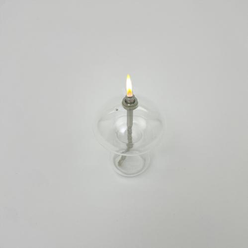 Oljelampe S – Glass – Soppformet – Ø8 x 10 cm - www.frokenfraken.se