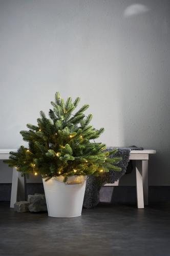 Juletre med belysning - LED-busk - 75 cm - Utendørs og innendørs bruk - www.frokenfraken.se