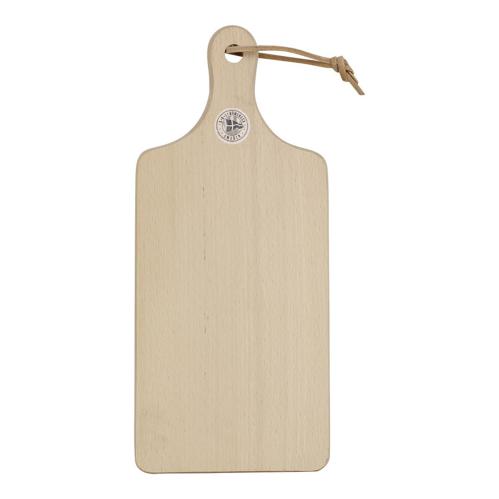 Skjærebrett med lærbånd - Tre - 30 cm - www.frokenfraken.se