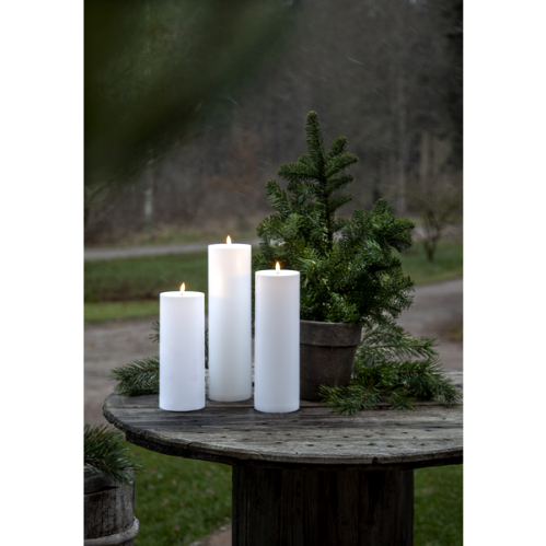 Batterilys LED - Flamme - 27,5 cm - Utendørs - www.frokenfraken.se