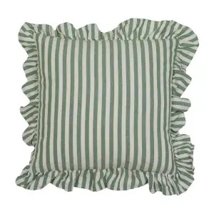 Pyntepute med volang - Svea Eple - 45 x 45cm - www.frokenfraken.se